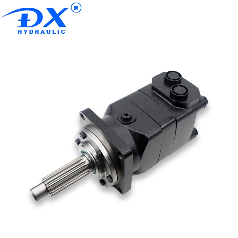 Гидравлический двигатель для тяжелых условий эксплуатации с орбитальным шлицевым валом OMT