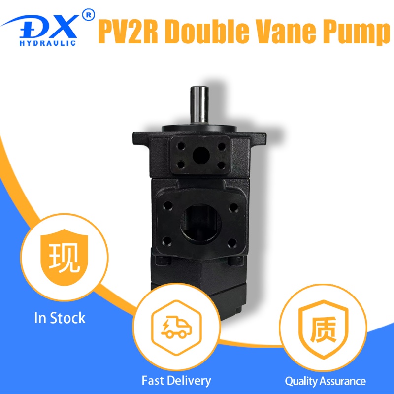 PV2R11 Duplex Pump Hydraulic Vane Pump With High Pressure And Low Noise